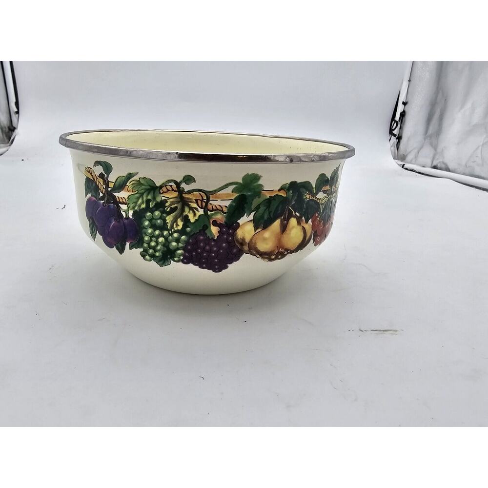 Vtg Tabletops unlimited vitroceramic Nesting bowl Kensington Garden SEE PICS